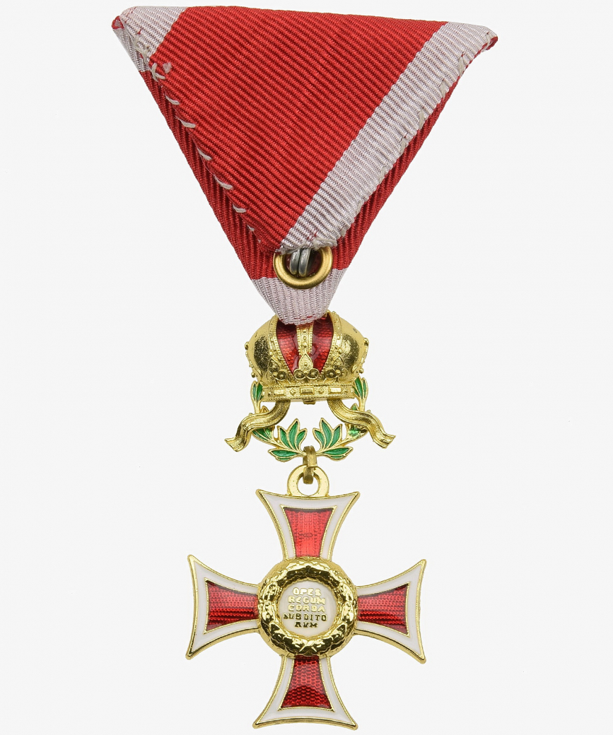 Österreich - Leopold Orden Ritterkreuz mit Kriegsdekoration